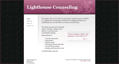 Desktop Screenshot of lighthousecounseling-kingwood.com